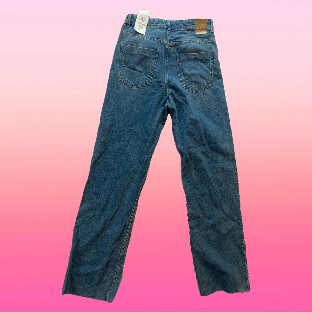 Zara straight fit full length jeans